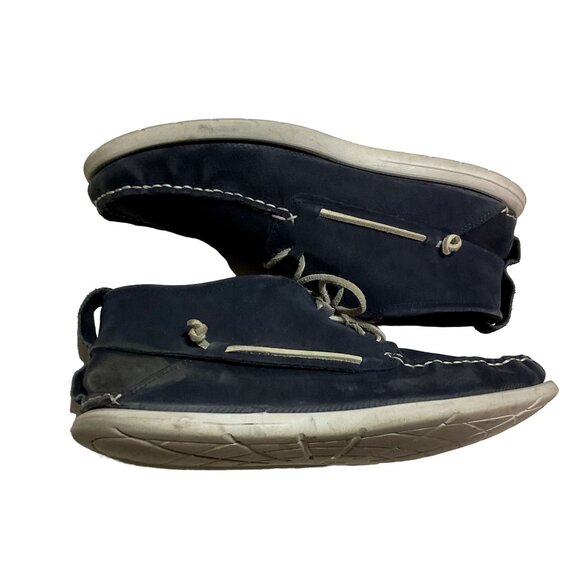 BLUE SUEDE UGG CHUCKA SHOES SZ 12 MOC BEACH LEATHER STYLE# 1001502 MENS - Picture 3 of 8